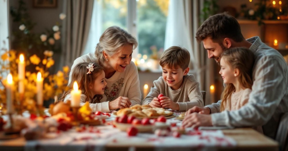 Paștele în familie: un cântec care aduce toată lumea la aceeași masă